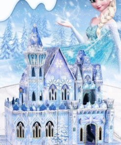 Frozen Dėlionė 3D Elzos pilies rūmai