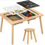 Medinis edukacinis stalas vaikams Sensory Sandbox XL