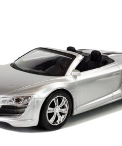 Sidabrinis kabrioletas 1:18 masteliu
