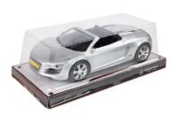 Sidabrinis kabrioletas 1:18 masteliu
