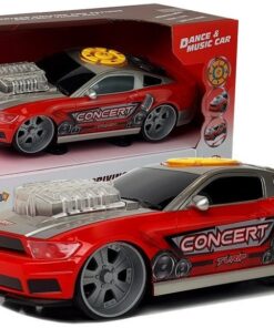 Sportinis automobilis su DJ pultu