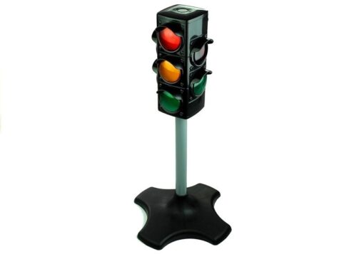 Šviečiantis žaislinis šviesoforas 72cm