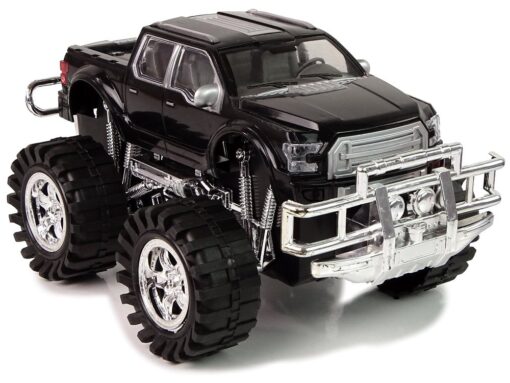 Transporto priemonių rinkinys: juodas Monster Truck