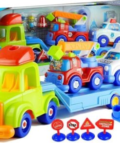 Transporto priemonių rinkinys su išardomais elementais – policija