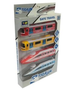 Traukinių rinkinys Pendolino – įvairių vagonų ir metro traukinukų komplektas