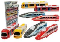Traukinių rinkinys Pendolino – įvairių vagonų ir metro traukinukų komplektas
