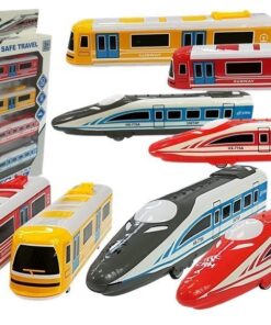 Traukinių rinkinys Pendolino – įvairių vagonų ir metro traukinukų komplektas