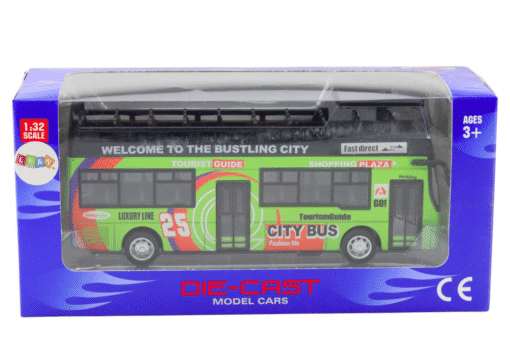 Turistinis dviaukštis autobusas su atidaromomis durimis