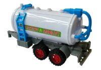 Ūkininko transporto rinkinys – traktorius su 3 priekabomis