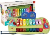 Vaikiškas pianinas su cimbolais