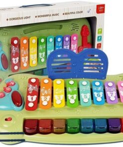 Vaikiškas pianinas su cimbolais