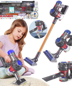 WOOPIE 3 viename interaktyvus vertikalus dulkių siurblys vaikams su siurbimo funkcija