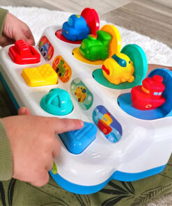 WOOPIE BABY edukacinis žaislas „Pop-Up“ transporto priemonės
