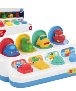 WOOPIE BABY edukacinis žaislas „Pop-Up“ transporto priemonės