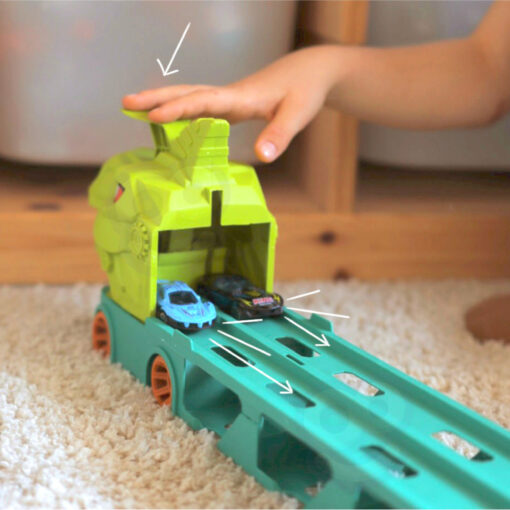 WOOPIE Toy Truck Dinosaur Track 2.1m for Cars