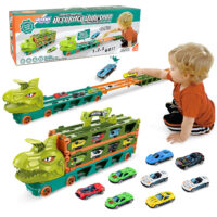 WOOPIE Toy Truck Dinosaur Track 2.1m for Cars