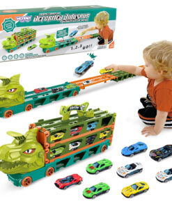 WOOPIE Toy Truck Dinosaur Track 2.1m for Cars