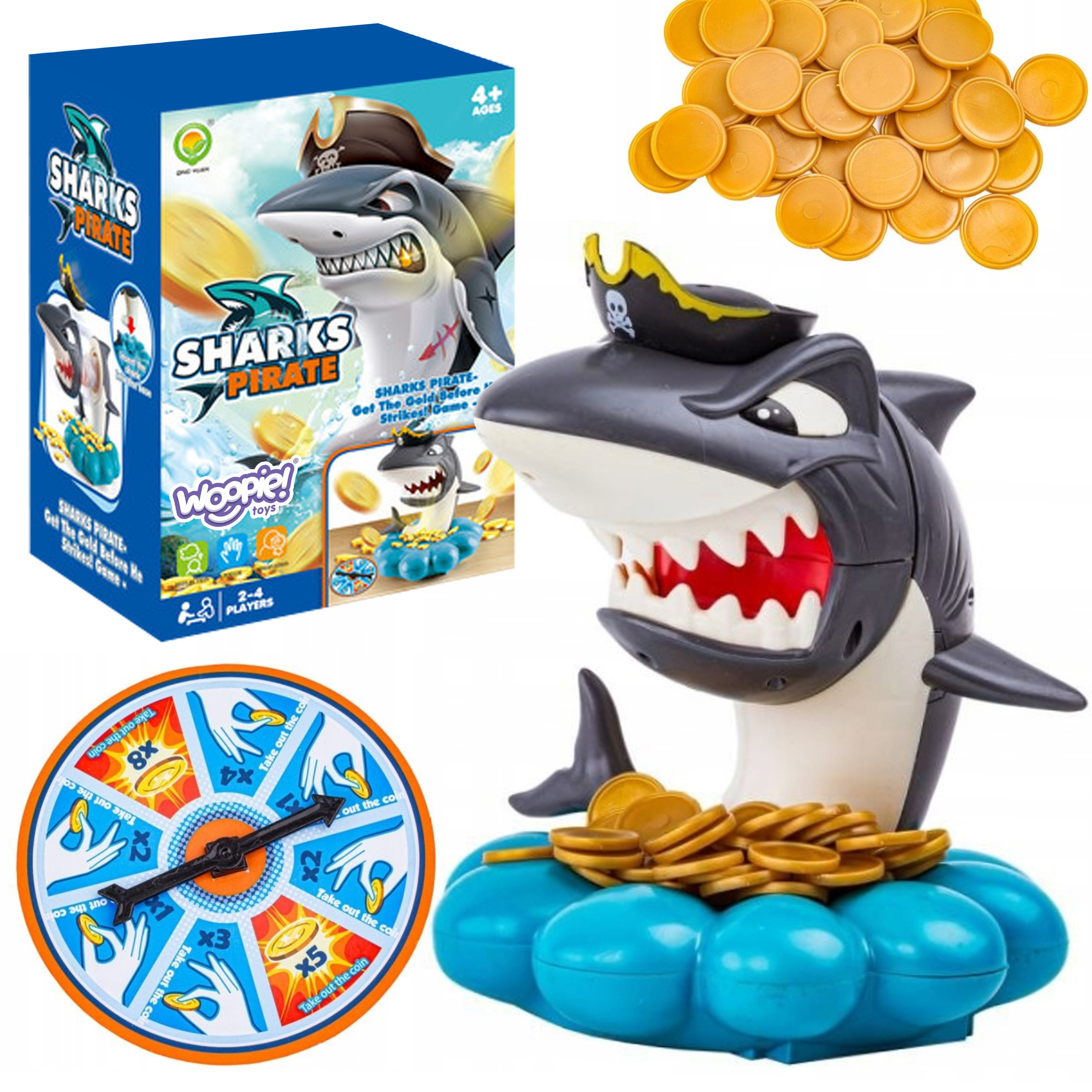 WOOPIE arkaadm&auml;ng "Angry Shark"