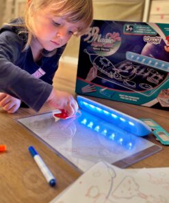 Woopie Cosmic Light Board – šviečianti kūrybos galaktika jūsų vaikui