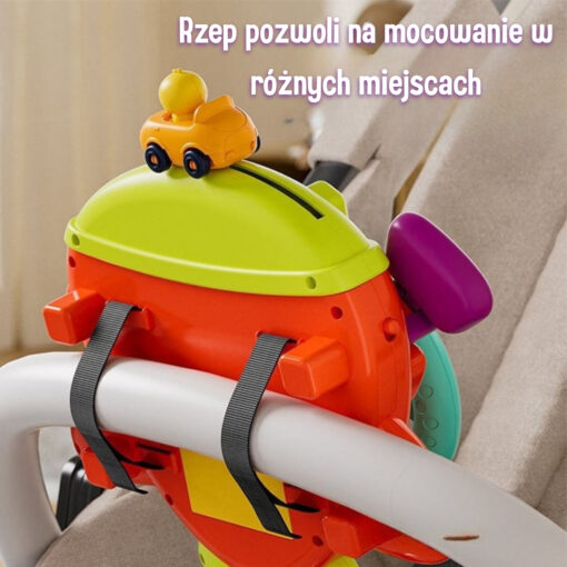 garsais ir tvirtinimo dirželiais