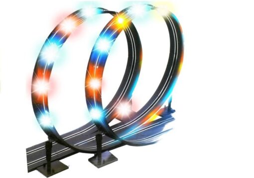 „Race Track Slot Cars 1:43“ – lenktynių trasa su 2 automobiliais