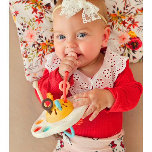 „WOOPIE BABY“ Montessori sensorinis žaislas – kramtukas