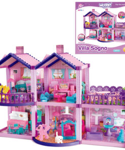 „WOOPIE“ ponio lėlių namelis – „PONIŲ FANTAZIJOS VILA“