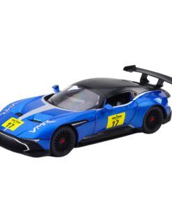 1:22 metalinis sportinis automobilis mėlynas