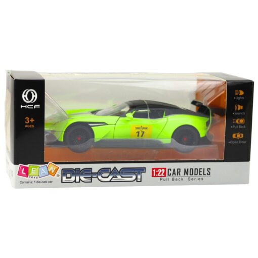 1:22 sportinis automobilis su pavara