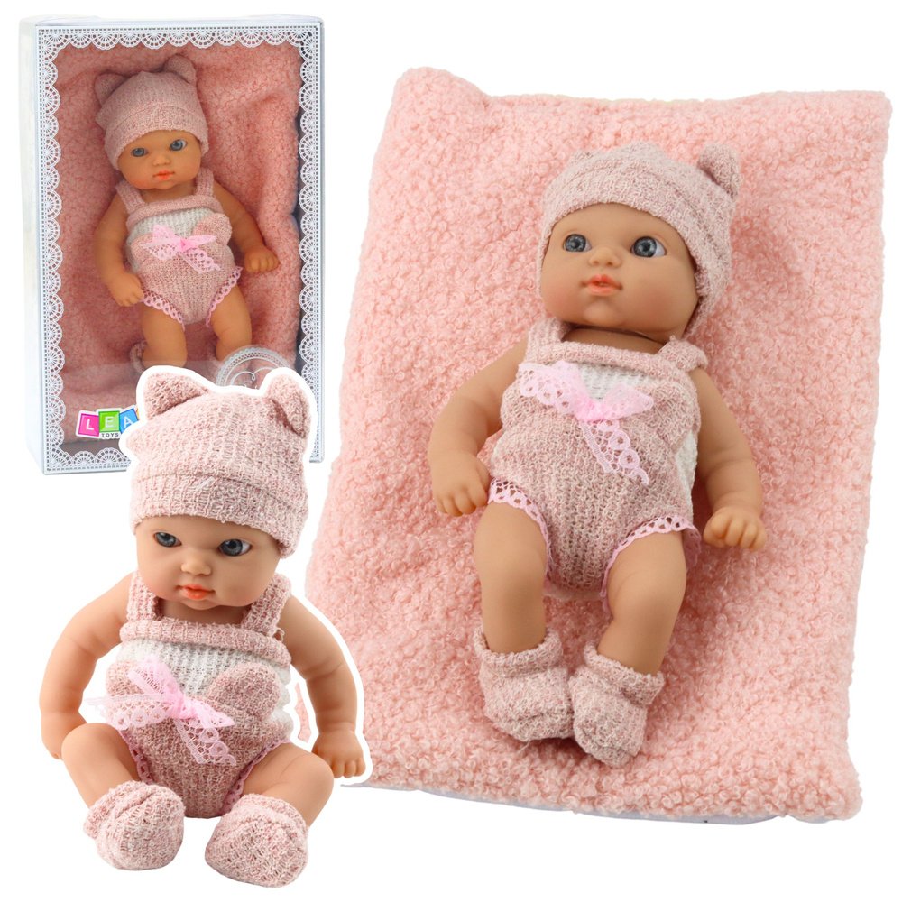 18 cm beebinukk tekiga - roosa komplekt