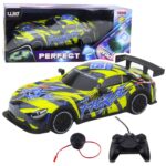 27MHz RC lenktyninis automobilis su LED