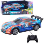 27MHz RC lenktyninis automobilis su LED