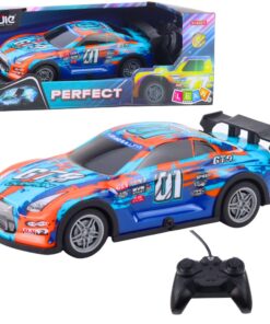 27MHz RC lenktyninis automobilis su LED