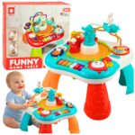 2in1 edukacinis pianino staliukas
