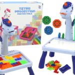 2in1 piešimo projektorius su Tetris