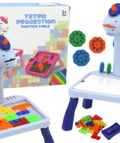 2in1 piešimo projektorius su Tetris