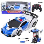 2in1 policijos automobilis–robotas su nuotoliniu valdymu