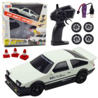 4WD baltas RC drift automobilis