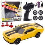 4WD geltonas drift automobilis RC