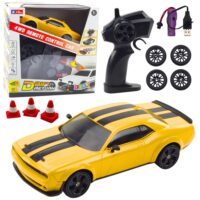 4WD geltonas drift automobilis RC