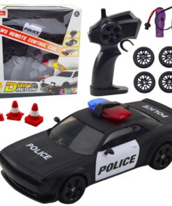 4WD policijos RC drift automobilis