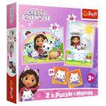 4in1 dėlionė – Gabi su katinu draugu