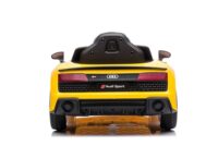 Akumuliatorinis automobilis vaikams Audi R8 – geltonas