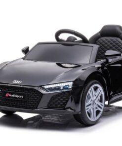 Akumuliatorinis automobilis vaikams Audi R8 – juoda