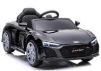 Akumuliatorinis automobilis vaikams Audi R8 – juoda