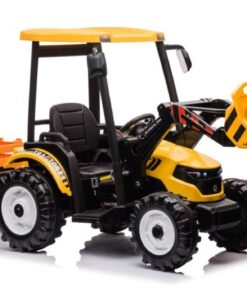 Akumuliatorinis vaikų automobilis JS3158B – geltonas