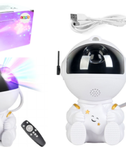 Astronauto LED žvaigždžių projektorius USB