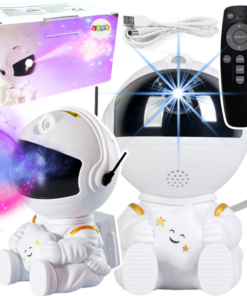 Astronauto LED žvaigždžių projektorius USB