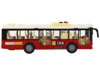 Autobusas raudonas miesto šviesos garsai