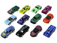 Automobilių rinkinys metalinis frikcinis 1:64
